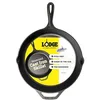 Image de Lodge Poêle à Frire Ø 30cm, Hauteur 5cm, en fonte, Ronde avec Poignée, Noir (1 Pièce)