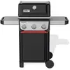 Image de Barbecue gaz WEBER Spirit E-310 black 3 brûleurs sur chariot 52x45 cm