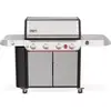 Image de Weber - Barbecue Gaz  Genesis Sp-435 4 Brûleurs Réchaud Latéral Thermomètre Digital Sur Chariot, 86x48 Cm