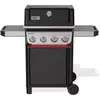 Image de Barbecue gaz WEBER Spirit E-425 mix black grill et plancha sur chariot, 61x45 cm