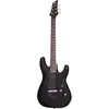 Image de Schecter C-6 Deluxe Satin Black elektrische gitaar