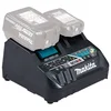 Image de MAKITA 198720-9 - Cargador doble 18V / 10,8V DC18RE