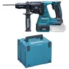 Image de MAKITA DHR243ZJ Perforateur-Burineur sans Fil pour SDS-plus en Coffret Makpac sans Batterie Ni Chargeur 18 V