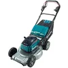 Image de Makita DLM537Z Tondeuse à gazon sans fil 2 x 18 V (sans batterie, sans chargeur) Bleu pétrole