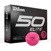 Image de Wilson Fifty Elite Balles de golf unisexes pour adulte Rose