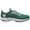 Image de Wilson Chaussures de tennis Hurakn Pro pour homme, Evergreen/blanc/noir, 45 EU EU, Evergreen Blanc Noir, 44 EU
