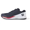 Image de Wilson Chaussures de tennis Rush Pro Ace pour homme, Blazer bleu marine infrarouge blanc, 43 EU