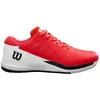 Image de Wilson Rush PRO ACE Clay Chaussures de tennis pour homme, infrarouge/blanc/noir, 45 EU, Infrarouge Blanc Noir, 43 EU