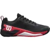 Image de WILSON Homme Rush Pro 4.5 Clay Chaussure de Tennis, Black Infrared White, 45 1/3 EU
