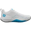 Image de Wilson Chaussures de tennis Rush Pro Lite pour homme, blanc/bleu atomique/bleu marine, pointure 40, Blazer bleu marine Atomic Blanc, 39.5 EU