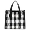 Image de GUESS Womens Silvana Double Compartiment Mini Fourre-tout Mini Sac, Bandoulière, noir noir multicolore, One size, Sac de transport