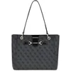 Image de GUESS Logo Nolana Noel Tote Coal, Logo Coal, 35 x 25,5 x 9 cm