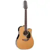 Image de Takamine EF400SC-TT Thermal Top Natural elektrisch-akoestische 12-snarige westerngitaar met koffer