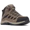 Image de Columbia CRESTWOOD MID WATERPROOF Homme Chaussure de marche, Cordovan, Squash, 41.5 EU