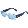 Image de Lunettes de Soleil Police SPLA17 Shiny transparent light blue 53/20/140 Femme
