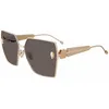 Image de Lunettes de Soleil Philipp Plein SPP122S Oro rose' lucido c/parti beige 64/15/140 Femme