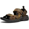 Image de KEEN Targhee 3 Open Toe, Sandales Homme, Bison Mulch, 44 EU