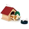 Image de Accessoires Maison de Poupées Niche du chien en bois Tender Leaf Toys® TL4608162