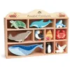 Image de Jouets en bois Figurines Les animaux de la mer Tender Leaf Toys® - TL4608479