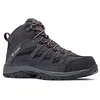 Image de Columbia CRESTWOOD MID WATERPROOF Homme Chaussure de marche, Dark Grey, Deep Rust, 44.5 EU