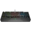 Image de HP Clavier de jeu Pavilion 800, commutateurs mécaniques rouges (USB) Noir