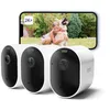 Image de Arlo Caméra de surveillance sans fil Pro 5 2K Spotlight, pack de 3 blanc