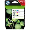 Image de HEWLETT PACKARD Cartouche d'encre Authentique, Coloris Assortie, Pack de 4, Noir, Cyan, Magenta, Jaune, NA
