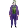 Image de Amscan 9907616 Déguisement officiel Warner Bros DC Comics sous licence The Joker Movie Taille M Violet Vert