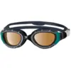 Image de Lunettes de natation Zoggs Predator Flex Polarized Ultra noir vert, Taille Regular