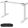 Image de SONGMICS Cadre de Bureau Assis-Debout Électrique, Double Moteur, en Acier