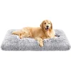 Image de Feandrea Panier pour Chien, Canapé, Lit pour Animaux, 122 x 74 cm, Rembourrage Moelleux, Lavable, Coussin pour Chien, Gris Ombré PGW204G01
