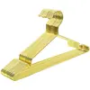 Image de SONGMICS Cintre, Lot de 20, Cintres en Métal, Chromé, Antirouille, Gain de Place, Résistant, Longueur 42 cm, Doré CRI044G01