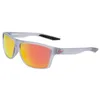 Image de NIKE Nike Lunettes de soleil unisexe (lot de 1), 012 Matte Wolf Grey Red M, taille unique