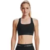 Image de Under Armour UA Crossback Mid Bra, Reggiseno sportivo Donna, Black/Black/Jet Gray, L