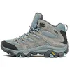 Image de Merrell Chaussures de randonnée Moab 3 Mid GTX pour femme, Bleu altitude, 37.5 EU