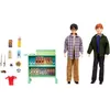 Image de Mattel Harry Potter Harry et Ron dans le train Poudlard Express Poudlard HND79 Poupées avec accessoires, Poupées Harry Potter 30,5 cm