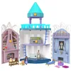 Image de Mattel Disney Wish, Asha et la bonne étoile - Coffret Wish Château De Rosas Avec Mini-Poupées Articulées Roi Magnifico Et Asha, 5 Zones De Jeu, 3 Cachettes Magiques, dès 3 Ans, HPX38