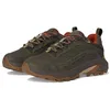Image de Merrell - Moab Speed 2 Leather Wp - J037787 - Kleur: Groen - Maat: 44.5 EU