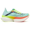 Image de Chaussures Saucony Endorphin Elite 2 Bleu Jaune SS26 Unisexe, Taille 46 - EUR