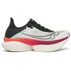 Image de Chaussures Saucony Endorphin Elite 2 Blanc Noir SS26 Unisexe, Taille 44 - EUR