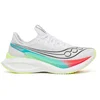 Image de Chaussures Saucony Endorphin Pro 5 Blanc Vert AW26 Femme, Taille 40,5 - EUR