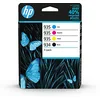 Image de HP 934 Pack de 4 cartouches d'encre noire/ 935 Pack de 4 cartouches d'encre cyan/magenta/jaune authentiques