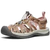 Image de KEEN Whisper Sandales de trekking et de randonnée pour femme, Fouet pêche à la noix de coco rôtie, 37.5 EU