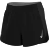 Image de Nike Women's Shorts W Nk Fast Df Tempo Short, Black/Reflective Silv, DD5935-010, L