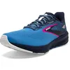 Image de Brooks Launch 10 Baskets pour femme, Peacoat Marina Blue Pink Glo, 38 EU