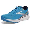 Image de Brooks Ghost 15 Homme Baskets Chaussure de tennis, Bleu paon orange, 45 EU
