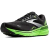 Image de Brooks Homme Adrenaline GTS 23 Sneaker, 42.5 EU, Black Green Gecko White, 42.5 EU