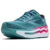 Image de Brooks Baskets Ghost Max 2 pour femme, Storm Blue Knockout Pink Aqua, 38 EU