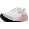 Image de Brooks Baskets Launch 11 pour femme, Blanc/Or Rose, 37.5 EU
