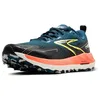 Image de Brooks Cascadia 18 Baskets pour homme, bleu légion, noir, flamme, taille 45,5 UE, Legion Blue Black Flame, 45.5 EU